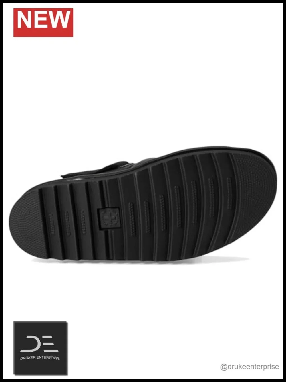 Dr. Martens Kole Slide Sandal Platform PU Leather Slingback Slip Resistant